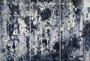 Pittura intitolato "Abstract 2341" da Alex Senchenko, Opera d'arte originale, Acrilico Montato su Telaio per barella in legno