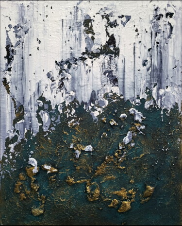 Pittura intitolato "Abstract 2350" da Alex Senchenko, Opera d'arte originale, Acrilico Montato su Telaio per barella in legno