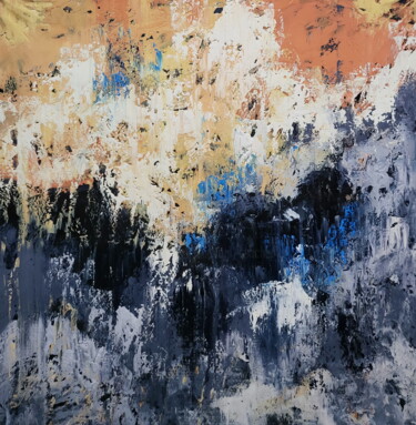Pittura intitolato "Abstract R 2312" da Alex Senchenko, Opera d'arte originale, Acrilico