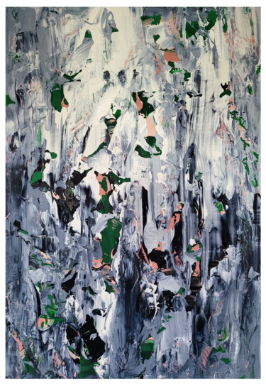 Pittura intitolato "Abstract P 2301" da Alex Senchenko, Opera d'arte originale, Acrilico
