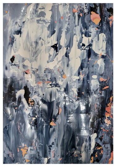 Pittura intitolato "Abstract P 2303" da Alex Senchenko, Opera d'arte originale, Acrilico