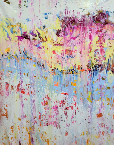 Pittura intitolato "Abstract R 2406" da Alex Senchenko, Opera d'arte originale, Acrilico