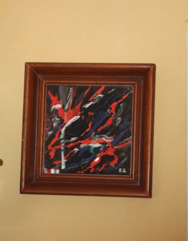 Картина под названием "Les ficelles de la…" - Senes Florentina, Подлинное произведение искусства