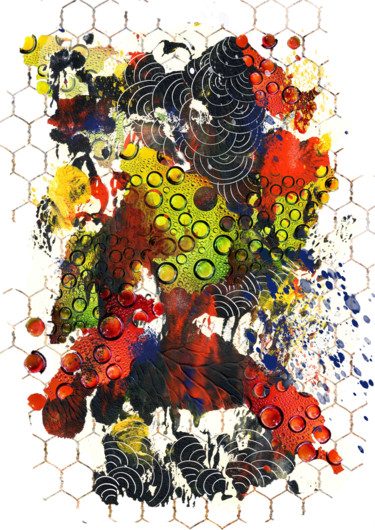 Arts numériques intitulée "Abstraction" par Olga Sennikova, Œuvre d'art originale, Peinture numérique