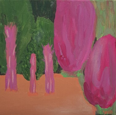 Malarstwo zatytułowany „Through the Trees” autorstwa Seon Young Park, Oryginalna praca, Akryl