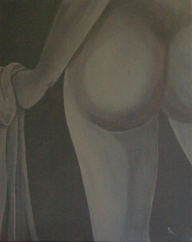Painting titled "Anatomie" by Simone, Original Artwork, Oil