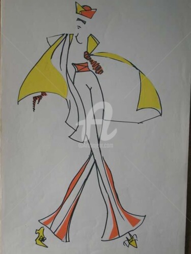 Painting titled "Matisse" by Marcela, Original Artwork, Other