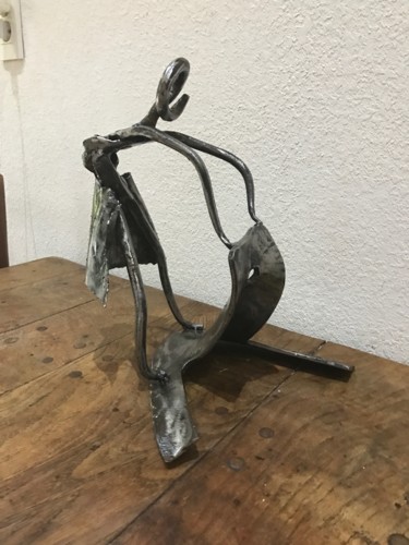 Sculpture intitulée "L effigie recelée d…" par Serge Bakouline, Œuvre d'art originale