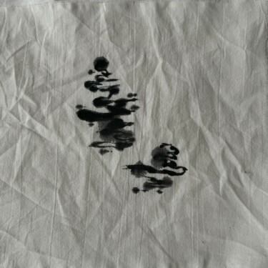 Textile Art με τίτλο "dzen 03" από Серафима Байдан, Αυθεντικά έργα τέχνης, Ακρυλικό