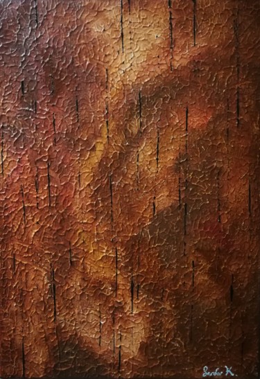 Pittura intitolato "Abstract 13" da Serdar Kisacik, Opera d'arte originale, Acrilico
