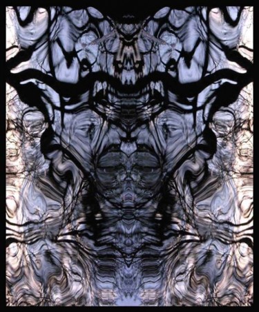 Arts numériques intitulée "symétrie06" par Serein, Œuvre d'art originale, Peinture numérique