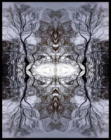 Arts numériques intitulée "symétrie12" par Serein, Œuvre d'art originale, Peinture numérique