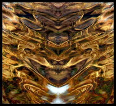 Arts numériques intitulée "symétrie14" par Serein, Œuvre d'art originale, Peinture numérique