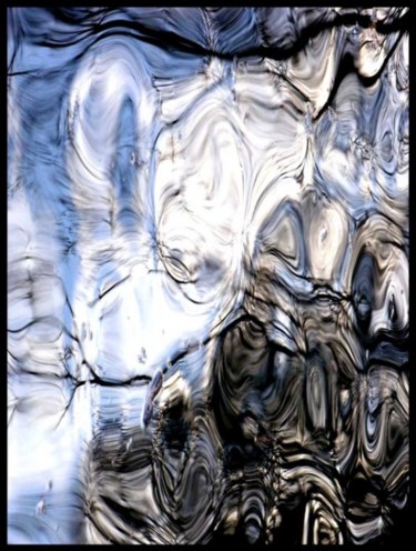 Peinture intitulée "reflet d' eau 20" par Serein, Œuvre d'art originale, Huile