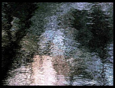 Peinture intitulée "reflet d' eau 22" par Serein, Œuvre d'art originale, Huile