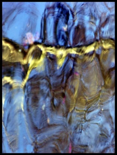 Peinture intitulée "reflet d' eau 26" par Serein, Œuvre d'art originale, Huile