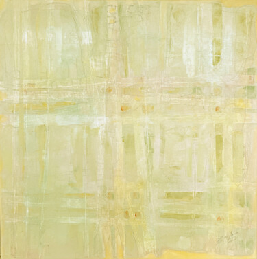 Malerei mit dem Titel "Structured Spaces i…" von Serena Durgheu, Original-Kunstwerk, Öl