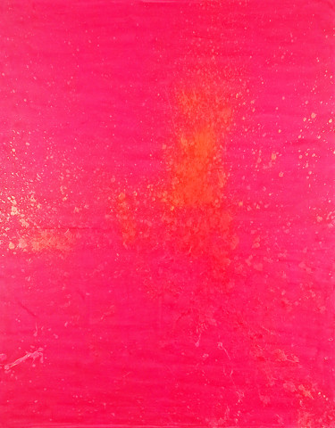 Рисунок под названием "Red" - Сергей Дегтярев, Подлинное произведение искусства, Акрил Установлен на Деревянная рама для нос…