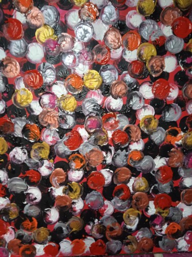 Schilderij getiteld "serie des sponges r…" door Serge Arnaud, Origineel Kunstwerk, Acryl