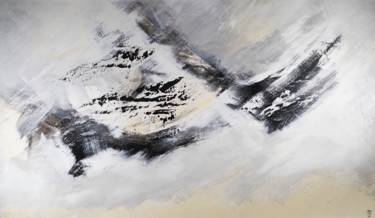 Painting titled "Forces Telluriques…" by Serge Assmann, Original Artwork, Acrylic