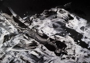 Pintura titulada "Forces telluriques…" por Serge Assmann, Obra de arte original, Acrílico Montado en Bastidor de camilla de…