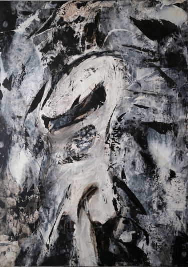 Peinture intitulée "Aucune révélation" par Serge Assmann, Œuvre d'art originale, Acrylique
