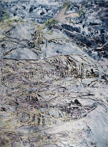 Pintura titulada "Le moyen de saisie…" por Serge Assmann, Obra de arte original, Acrílico Montado en Bastidor de camilla de…