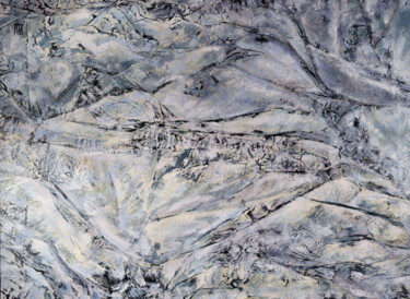Pintura titulada "Une géologie des te…" por Serge Assmann, Obra de arte original, Acrílico Montado en Bastidor de camilla de…