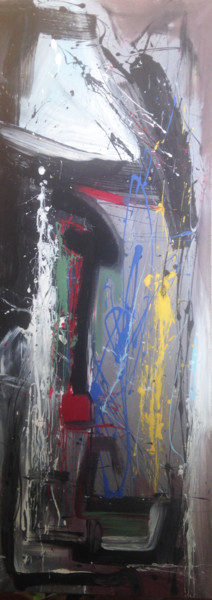Картина под названием "abstraction-n-t.jpg" - Serge Berry, Подлинное произведение искусства, Акрил