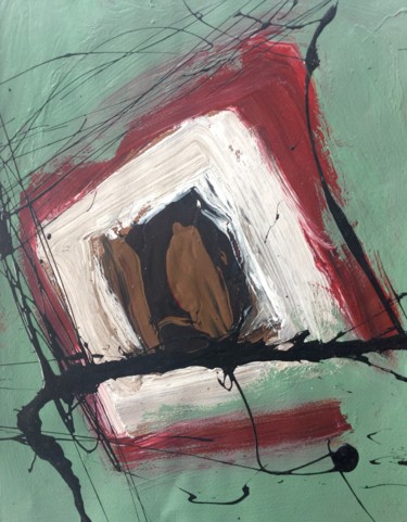 Картина под названием "Abstraction 45" - Serge Berry, Подлинное произведение искусства