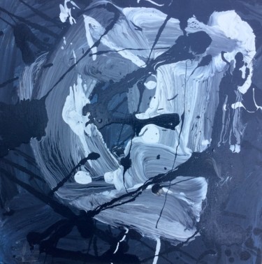 Peinture intitulée "Aden sea" par Serge Berry, Œuvre d'art originale, Acrylique