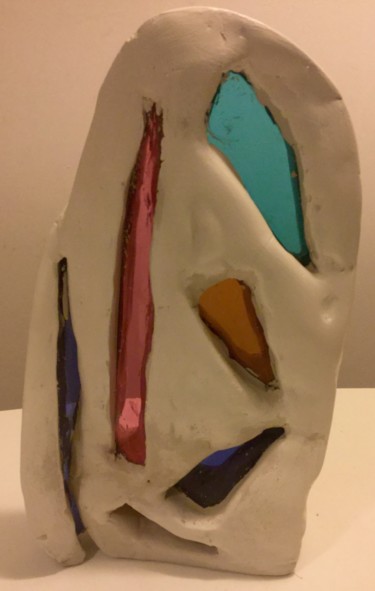 Skulptur mit dem Titel "Transposition" von Serge Berry, Original-Kunstwerk, Glas