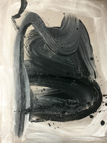 Peinture intitulée "Abst 4" par Serge Berry, Œuvre d'art originale