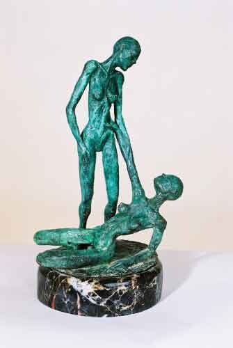 Sculpture titled "bronze" by Serge Dardenne, Original Artwork