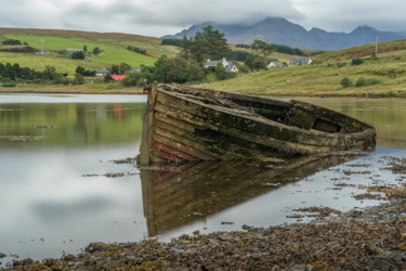 Photographie intitulée "Wreck" par Serge Demaertelaere, Œuvre d'art originale