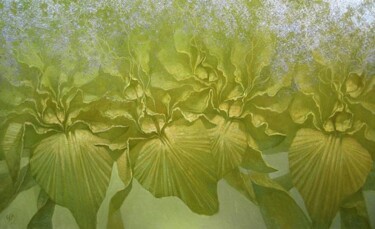 Картина под названием "" Iris "" - Serge Ivantsov, Подлинное произведение искусства