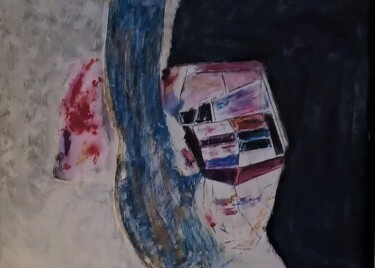 "Confinement 1" başlıklı Resim Serge Maronese tarafından, Orijinal sanat, Pastel