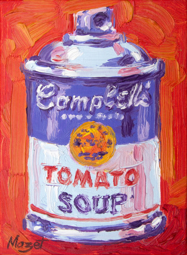 Schilderij getiteld "Campbells Street Bo…" door Serge Mazet, Origineel Kunstwerk, Olie