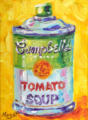 Painting titled "Campbells Street Bo…" by Serge Mazet, Original Artwork, Oil