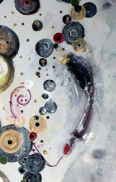 Pittura intitolato "My Angel Close up" da Serge Prowizur, Opera d'arte originale, Acrilico