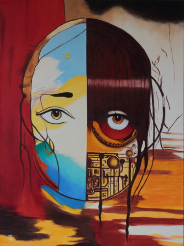 Pintura titulada "TOY" por Serge Ra, Obra de arte original, Oleo