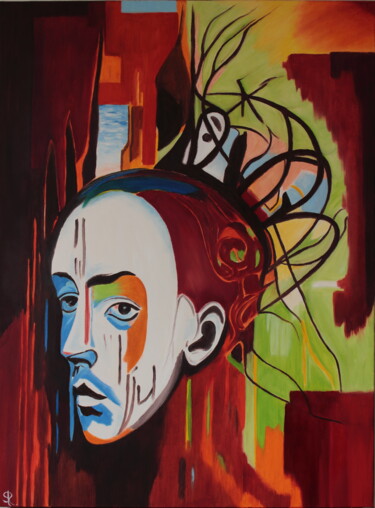 Pintura titulada "SYNCRETICA DIMENSIO…" por Serge Ra, Obra de arte original, Oleo
