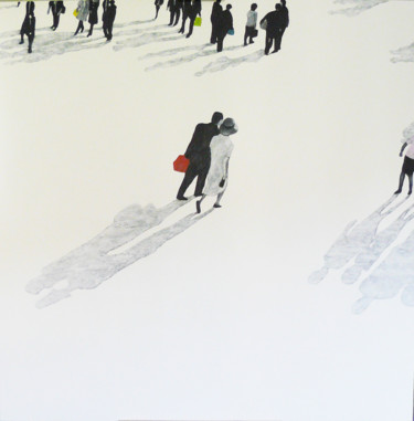 juste-un-instant-m3020 120x120 cm © par Serge RAT