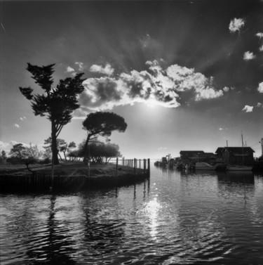 「Bassin d'Arcachon」というタイトルの写真撮影 Serge Ricomeによって, オリジナルのアートワーク, アナログ写真