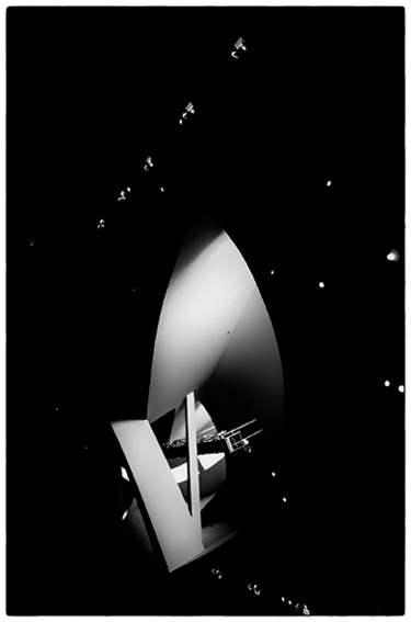 Photographie intitulée "Le trou dans le pla…" par Serge Strippentoir, Œuvre d'art originale, Photographie numérique Monté su…