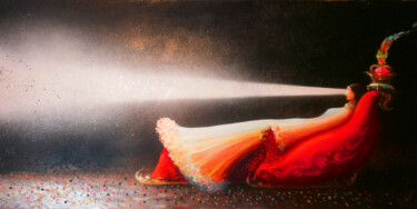 Картина под названием "Свет Внутреннего Ки…" - Serge Sunne, Подлинное произведение искусства, Акрил