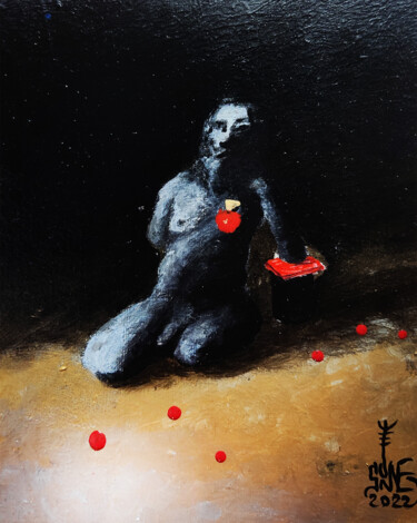 Painting titled "Последний ветеран,…" by Serge Sunne, Original Artwork, Acrylic
