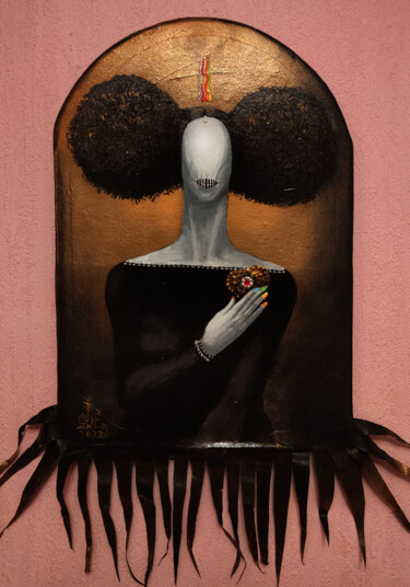 Pintura titulada "Молчание Золото или…" por Serge Sunne, Obra de arte original, Acrílico