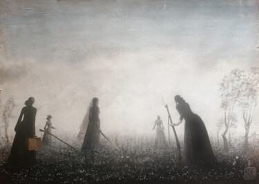Ζωγραφική με τίτλο "From Fog" από Serge Sunne, Αυθεντικά έργα τέχνης, Ακρυλικό