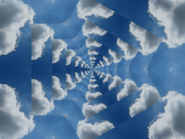 Photography titled "Clouds" by Serge Thiery, Original Artwork, Digital Photography